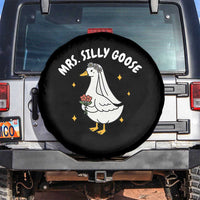 Mrs. Silly Goose Bride Spare Tire Cover Funny Goose Lovers Bride To Be - Wonder Print Shop