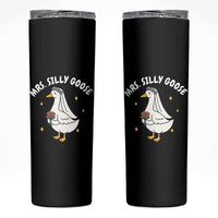 Mrs. Silly Goose Bride Skinny Tumbler Funny Goose Lovers Bride To Be - Wonder Print Shop