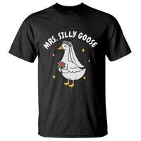 Mrs. Silly Goose Bride T Shirt Funny Goose Lovers Bride To Be - Wonder Print Shop