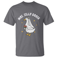Mrs. Silly Goose Bride T Shirt Funny Goose Lovers Bride To Be - Wonder Print Shop