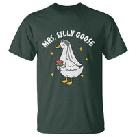 Mrs. Silly Goose Bride T Shirt Funny Goose Lovers Bride To Be - Wonder Print Shop