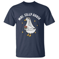 Mrs. Silly Goose Bride T Shirt Funny Goose Lovers Bride To Be - Wonder Print Shop