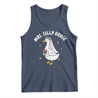 Mrs. Silly Goose Bride Tank Top Funny Goose Lovers Bride To Be - Wonder Print Shop