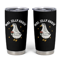 Mrs. Silly Goose Bride Tumbler Cup Funny Goose Lovers Bride To Be - Wonder Print Shop