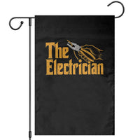 The Electrician Garden Flag Vintage Wire Stripper Pliers Graphic