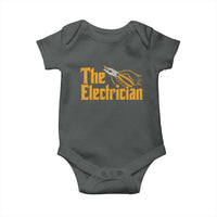 The Electrician Baby Onesie Vintage Wire Stripper Pliers Graphic