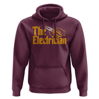 The Electrician Hoodie Vintage Wire Stripper Pliers Graphic