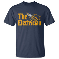 The Electrician T Shirt Vintage Wire Stripper Pliers Graphic