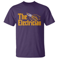 The Electrician T Shirt Vintage Wire Stripper Pliers Graphic