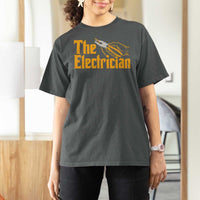 The Electrician T Shirt For Women Vintage Wire Stripper Pliers Graphic