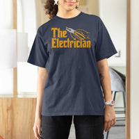 The Electrician T Shirt For Women Vintage Wire Stripper Pliers Graphic