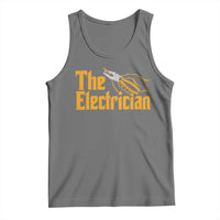 The Electrician Tank Top Vintage Wire Stripper Pliers Graphic