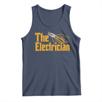 The Electrician Tank Top Vintage Wire Stripper Pliers Graphic
