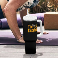 The Electrician Tumbler With Handle Vintage Wire Stripper Pliers Graphic