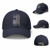 Electrician US Flag Baseball Cap Tools for Electricians Skull Lightning Graphic