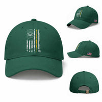 Electrician US Flag Baseball Cap Tools for Electricians Skull Lightning Graphic