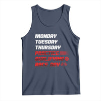 Monday Tuesday Thursday Practice Qualifying Race Day Tank Top - Wonder Print Shop