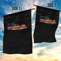 Racing Car Garden Flag Retro Style Vintage American Flag - Wonder Print Shop