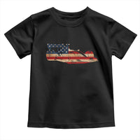 Racing Car Toddler T Shirt Retro Style Vintage American Flag - Wonder Print Shop