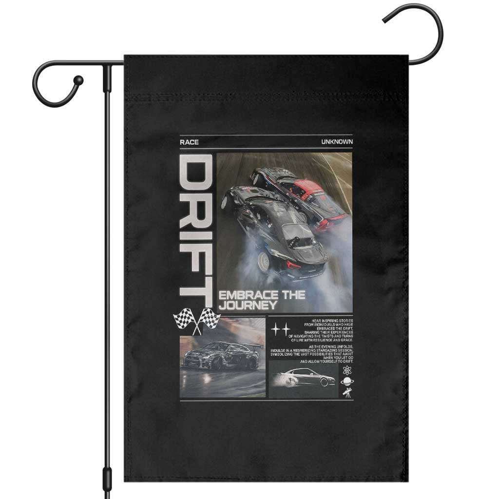 Vintage Japanese Drift Race Car Garden Flag Cool Retro Vintage JDM Tokyo Japan Drifting - Wonder Print Shop