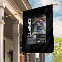 Vintage Japanese Drift Race Car Garden Flag Cool Retro Vintage JDM Tokyo Japan Drifting - Wonder Print Shop