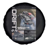 Vintage Japanese Drift Race Car Spare Tire Cover Cool Retro Vintage JDM Tokyo Japan Drifting - Wonder Print Shop