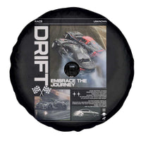 Vintage Japanese Drift Race Car Spare Tire Cover Cool Retro Vintage JDM Tokyo Japan Drifting - Wonder Print Shop