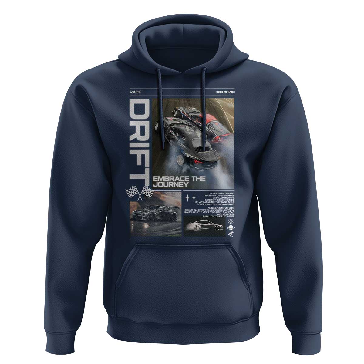 Vintage Japanese Drift Race Car Hoodie Cool Retro Vintage JDM Tokyo Japan Drifting - Wonder Print Shop