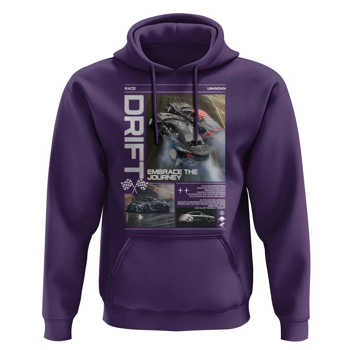 Vintage Japanese Drift Race Car Hoodie Cool Retro Vintage JDM Tokyo Japan Drifting - Wonder Print Shop