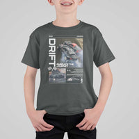 Vintage Japanese Drift Race Car T Shirt For Kid Cool Retro Vintage JDM Tokyo Japan Drifting - Wonder Print Shop