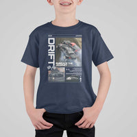 Vintage Japanese Drift Race Car T Shirt For Kid Cool Retro Vintage JDM Tokyo Japan Drifting - Wonder Print Shop