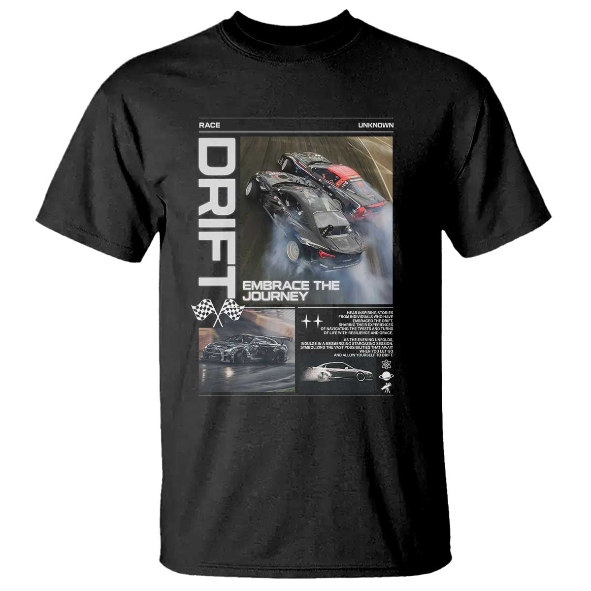 Vintage Japanese Drift Race Car T Shirt Cool Retro Vintage JDM Tokyo Japan Drifting - Wonder Print Shop