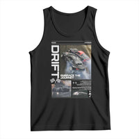 Vintage Japanese Drift Race Car Tank Top Cool Retro Vintage JDM Tokyo Japan Drifting - Wonder Print Shop