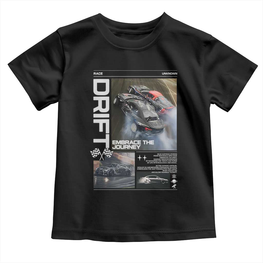 Vintage Japanese Drift Race Car Toddler T Shirt Cool Retro Vintage JDM Tokyo Japan Drifting - Wonder Print Shop