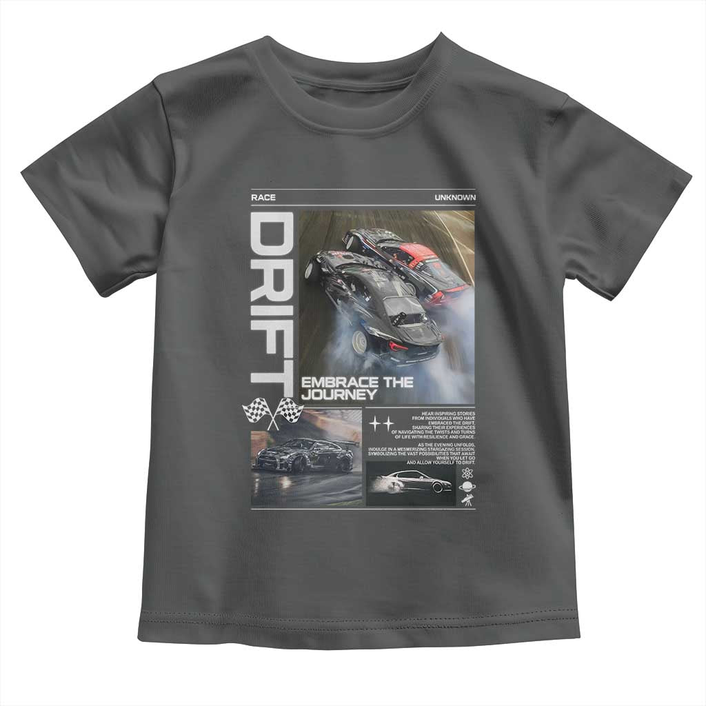 Vintage Japanese Drift Race Car Toddler T Shirt Cool Retro Vintage JDM Tokyo Japan Drifting - Wonder Print Shop