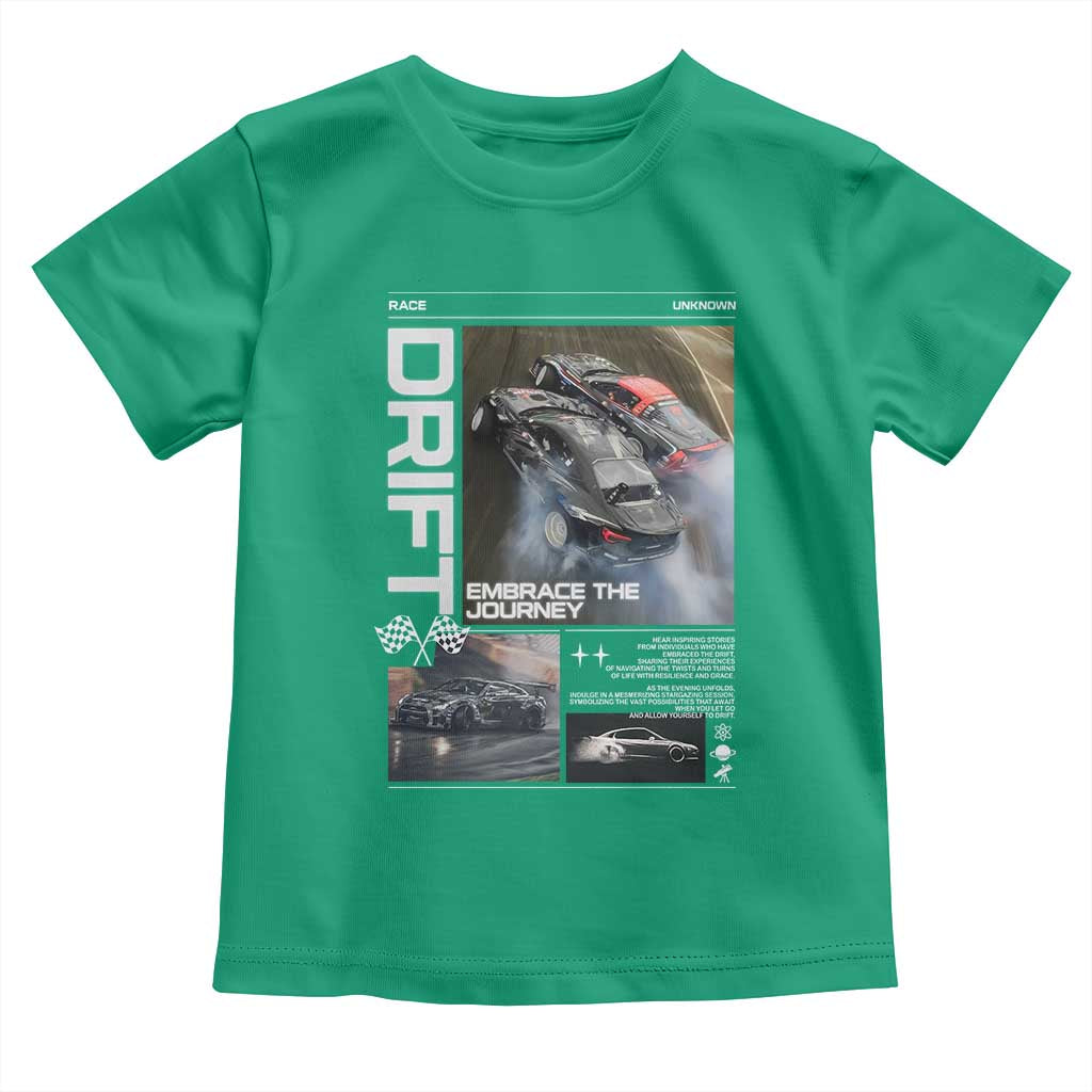Vintage Japanese Drift Race Car Toddler T Shirt Cool Retro Vintage JDM Tokyo Japan Drifting - Wonder Print Shop