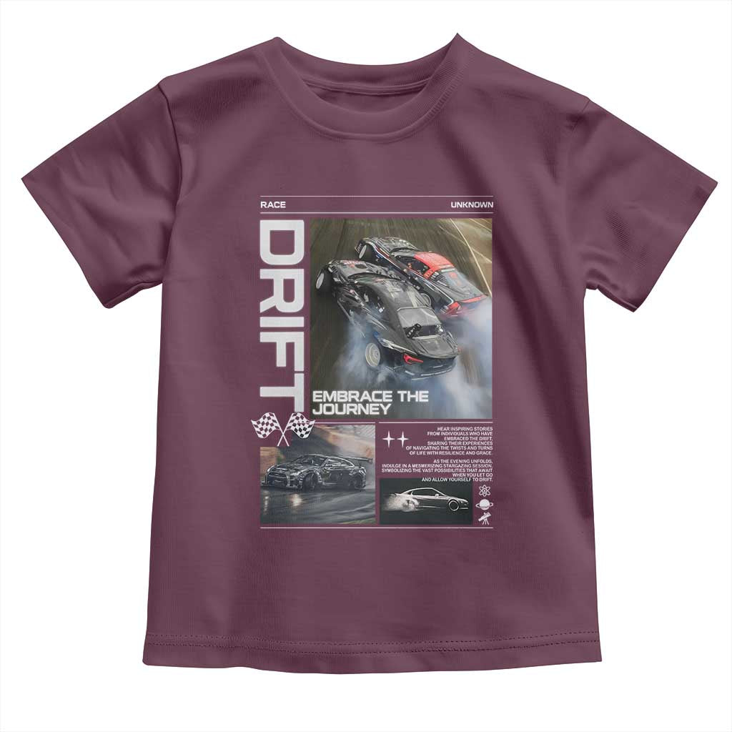 Vintage Japanese Drift Race Car Toddler T Shirt Cool Retro Vintage JDM Tokyo Japan Drifting - Wonder Print Shop