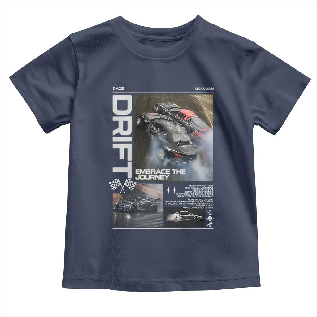 Vintage Japanese Drift Race Car Toddler T Shirt Cool Retro Vintage JDM Tokyo Japan Drifting - Wonder Print Shop