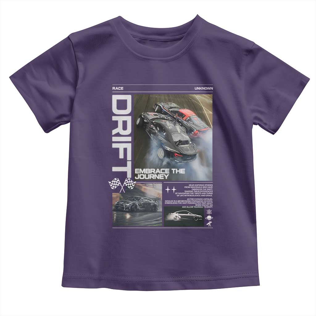Vintage Japanese Drift Race Car Toddler T Shirt Cool Retro Vintage JDM Tokyo Japan Drifting - Wonder Print Shop