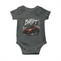 Vintage Japanese Drift Race Car Baby Onesie Retro Vintage JDM Tokyo Japan Drifting - Wonder Print Shop