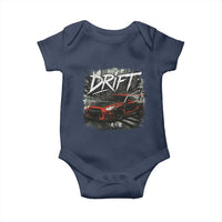 Vintage Japanese Drift Race Car Baby Onesie Retro Vintage JDM Tokyo Japan Drifting - Wonder Print Shop