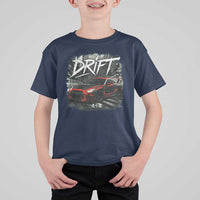 Vintage Japanese Drift Race Car T Shirt For Kid Retro Vintage JDM Tokyo Japan Drifting - Wonder Print Shop