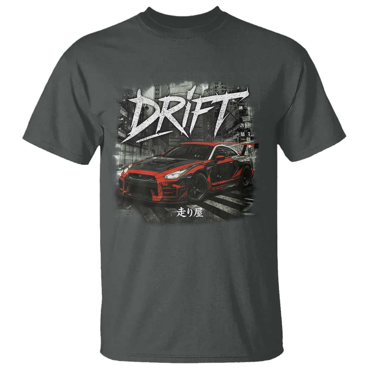 Vintage Japanese Drift Race Car T Shirt Retro Vintage JDM Tokyo Japan Drifting - Wonder Print Shop