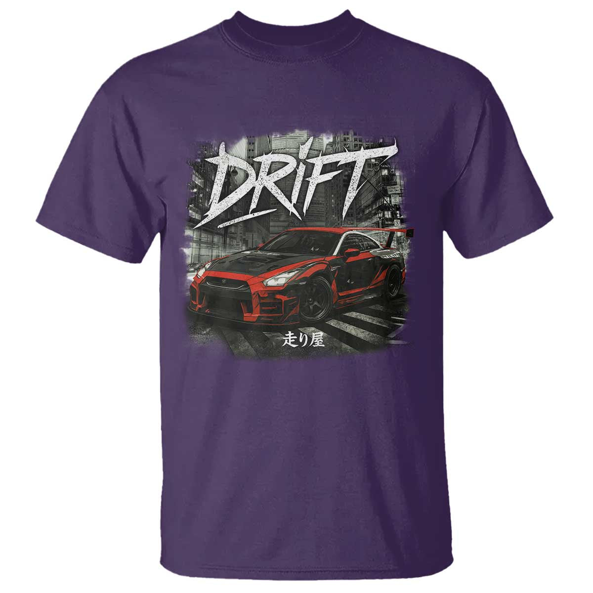 Vintage Japanese Drift Race Car T Shirt Retro Vintage JDM Tokyo Japan Drifting - Wonder Print Shop