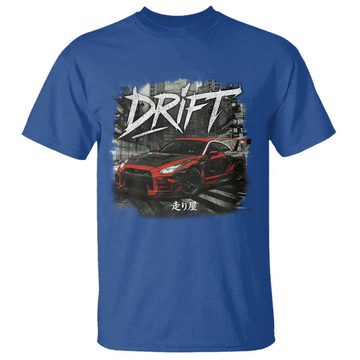 Vintage Japanese Drift Race Car T Shirt Retro Vintage JDM Tokyo Japan Drifting - Wonder Print Shop