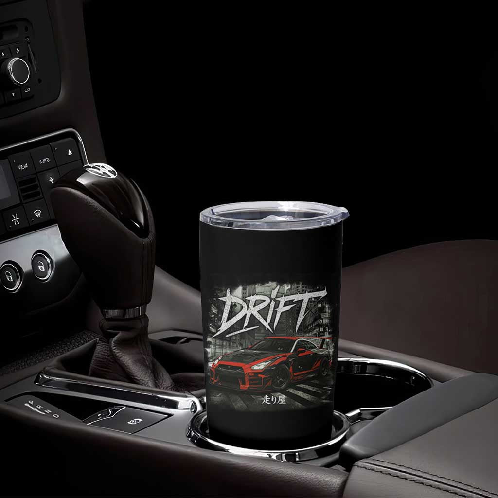 Vintage Japanese Drift Race Car Tumbler Cup Retro Vintage JDM Tokyo Japan Drifting - Wonder Print Shop