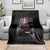 Distress JDM Drift Car Throw Blanket Distress Japanese Automotive Tuning Car - Wonder Print Shop