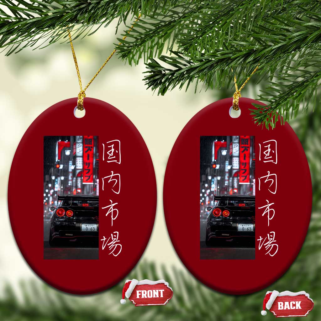 Distress JDM Drift Car Ceramic Ornament Distress Japanese Automotive Tuning Car - Wonder Print Shop