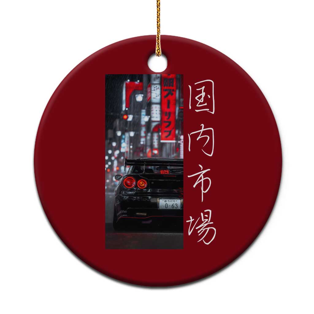 Distress JDM Drift Car Ceramic Ornament Distress Japanese Automotive Tuning Car - Wonder Print Shop