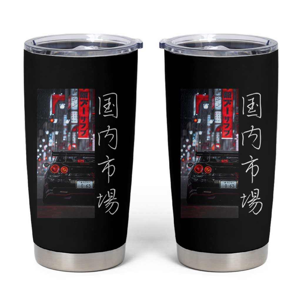 Distress JDM Drift Car Tumbler Cup Distress Japanese Automotive Tuning Car - Wonder Print Shop